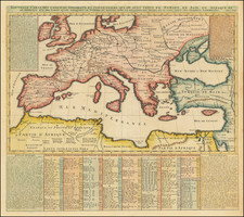 Europe Map By Henri Chatelain
