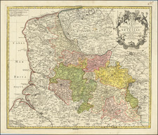 Carte d'Artois et des environs vel Mappa specialis comitatus Artesiae….