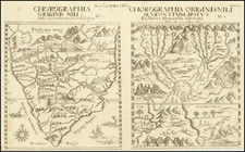 Africa, Egypt, North Africa, South Africa, East Africa and West Africa Map By Athanasius Kircher