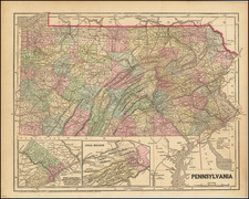 Pennsylvania Map By Charles Morse