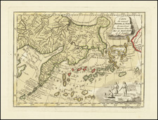 Alaska and Russia in Asia Map By Jakob Staehlin von Storcksburg