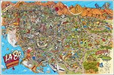 Pictorial Maps and Los Angeles Map By David Andrade