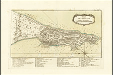 Gibraltar Map By Jacques Nicolas Bellin