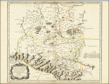 Poland and Ukraine Map By Nicolas Sanson