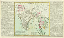 Africa Map By Jean Baptiste Louis Clouet