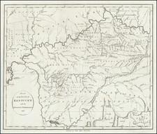 Kentucky and Tennessee Map By John Reid