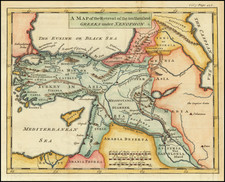 Turkey & Asia Minor Map By Thomas Osborne
