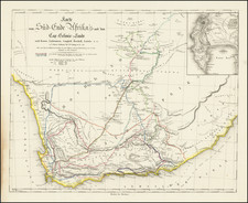 South Africa Map By Dietrich Reimer