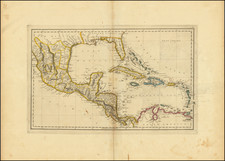 Caribbean Map By Mathew Carey