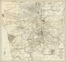 Washington Map By Edward R. Smith