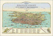 San Francisco & Bay Area Map By Frederick Marriott