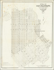 Official Map of San Francisco, Compiled From The Field Notes of the Official Re-Survey made by William M. Eddy, Surveyor of the Town of San Francisco, California, 1849 . . .  By William Eddy