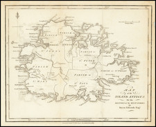 Other Islands Map By Bryan Edwards  &  John Stockdale