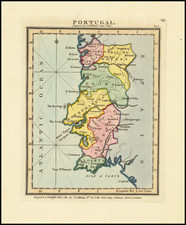 Portugal Map By John Luffman