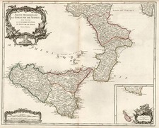 Europe, France, Italy and Balearic Islands Map By Gilles Robert de Vaugondy / Delamarche