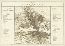 Plan von Stockholm . . . 1808