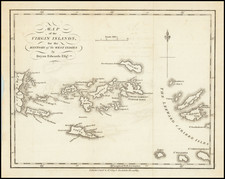 Map of the Virgin Islands for the History of the West Indies . . . 