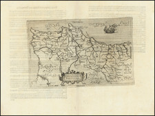 Portugal Map By Johannes Matalius Metellus