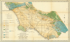 Los Angeles and Geological Map By California Division of Water Resources