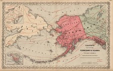 World, Alaska and Pacific Map By G.W.  & C.B. Colton