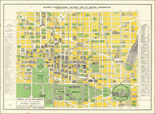 Washington, D.C. Map By Emil Ludwig Scharf