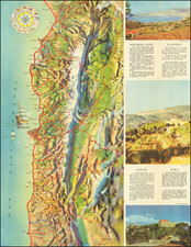 Middle East, Holy Land and Pictorial Maps Map By Tourist Bureau of the Lebanese Goverment