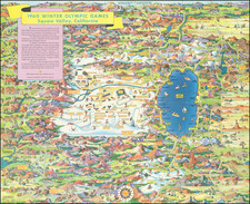 Pictorial Maps and California Map By Don Bloodgood