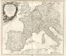 Europe, Europe, Mediterranean and Balearic Islands Map By Didier Robert de Vaugondy