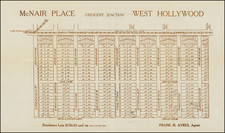 Los Angeles Map By Frank H. Ayres