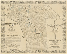 Los Angeles Map By C. R. Brawner