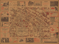 Pictorial Maps and Los Angeles Map By Dirk Wunderlich