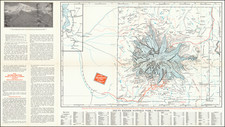 Washington Map By Chicago Milwaukee & St. Paul Railroad / Rand McNally & Company