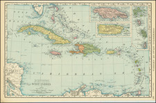 Caribbean Map By Rand McNally & Company