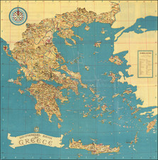 Greece Map By Commercial Bank of Greece