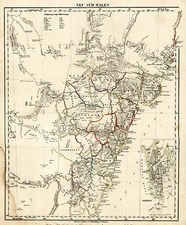 Australia & Oceania and Australia Map By Carl Flemming