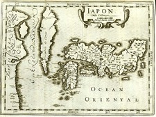 Asia, Japan and Korea Map By Johannes Cloppenburg  &  Pieter van den Keere