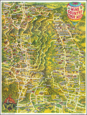 Pictorial Maps and California Map By Ron Morales