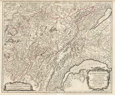 Europe and France Map By Gilles Robert de Vaugondy