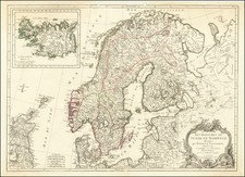 Scandinavia and Iceland Map By Francois Santini