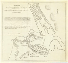 Maine and American Revolution Map By Paul de Rapin de Thoyras