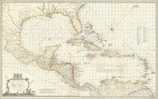 Florida, South, Mexico, Caribbean, Central America and South America Map By Joseph Smith Speer