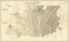 Los Angeles Map By Beverly National Bank