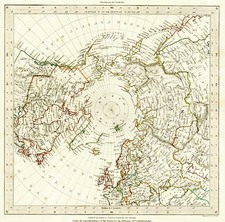 World, Northern Hemisphere, Polar Maps and Alaska Map By SDUK