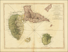 Guadaloupe, Done from Actual Surveys and Observations of the English, whilst the Island was in their Possession with materal Improvements added since the Conquest in 1794. By Laurie & Whittle