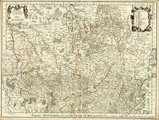 Europe and France Map By Guillaume De L'Isle