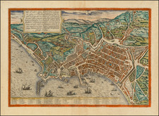 Other Italian Cities Map By Georg Braun  &  Frans Hogenberg