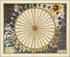 Celestial Maps and Curiosities Map By Jan Jansson