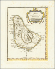 [Barbados]. Carte De L'Isle De La Barbade . . .