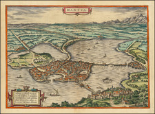 Other Italian Cities Map By Georg Braun  &  Frans Hogenberg