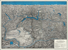 Washington Map By Spokane Chamber of Commerce